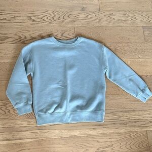 Zara kids Light Blue Crewneck Sweatshirt